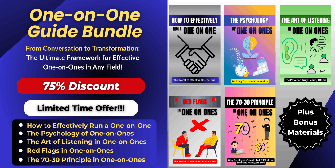 How to Effectively Run a One on One