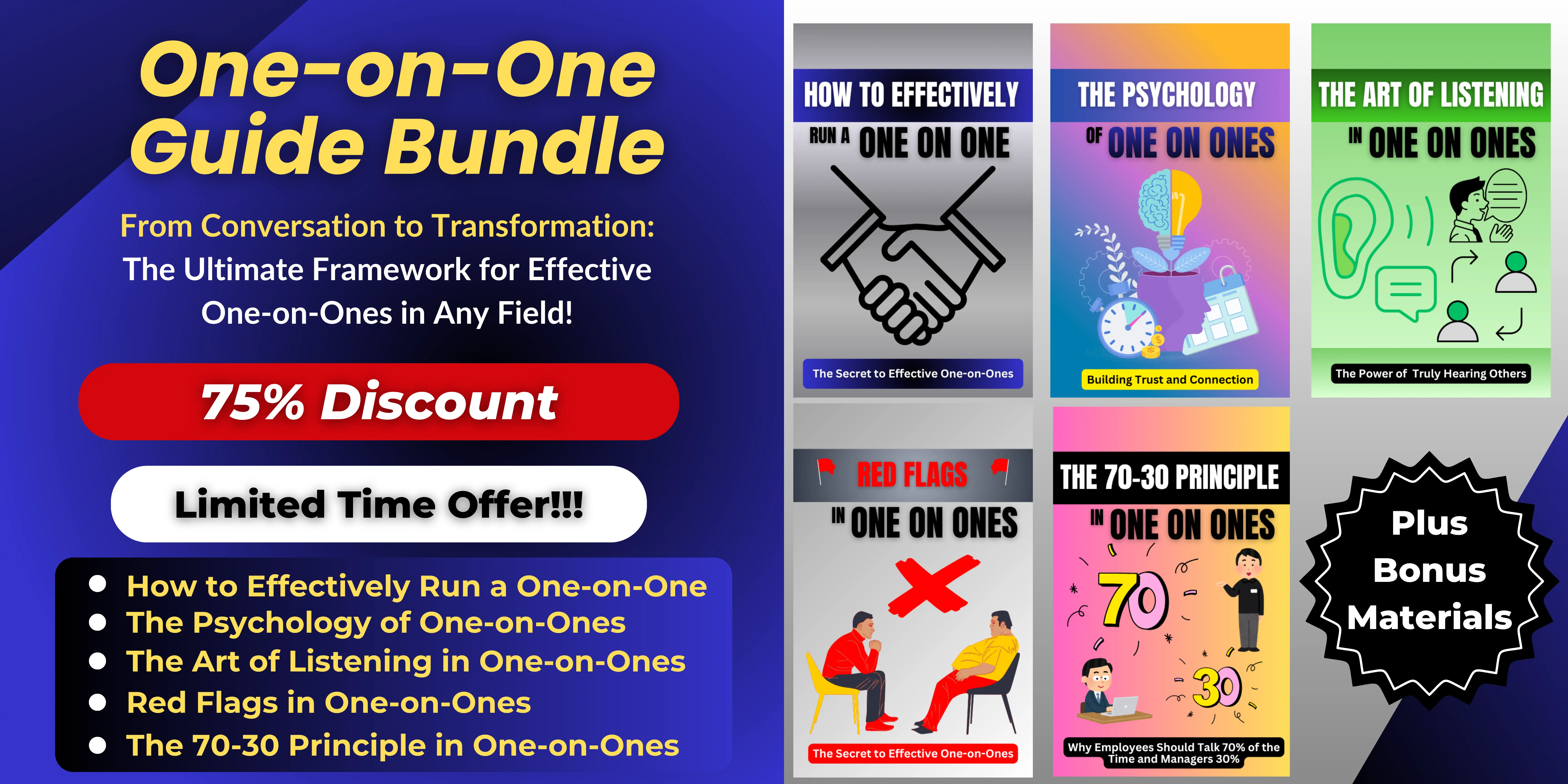 How to Effectively Run a One on One